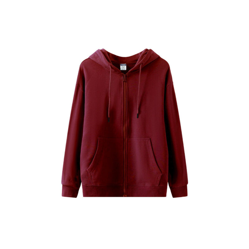 300g 淨色落肩拉鏈衛衣 | 印 zip-up | 印Hoodie | 印Tshirt | 印Tee | 班衫 | 班Tee | 印衫